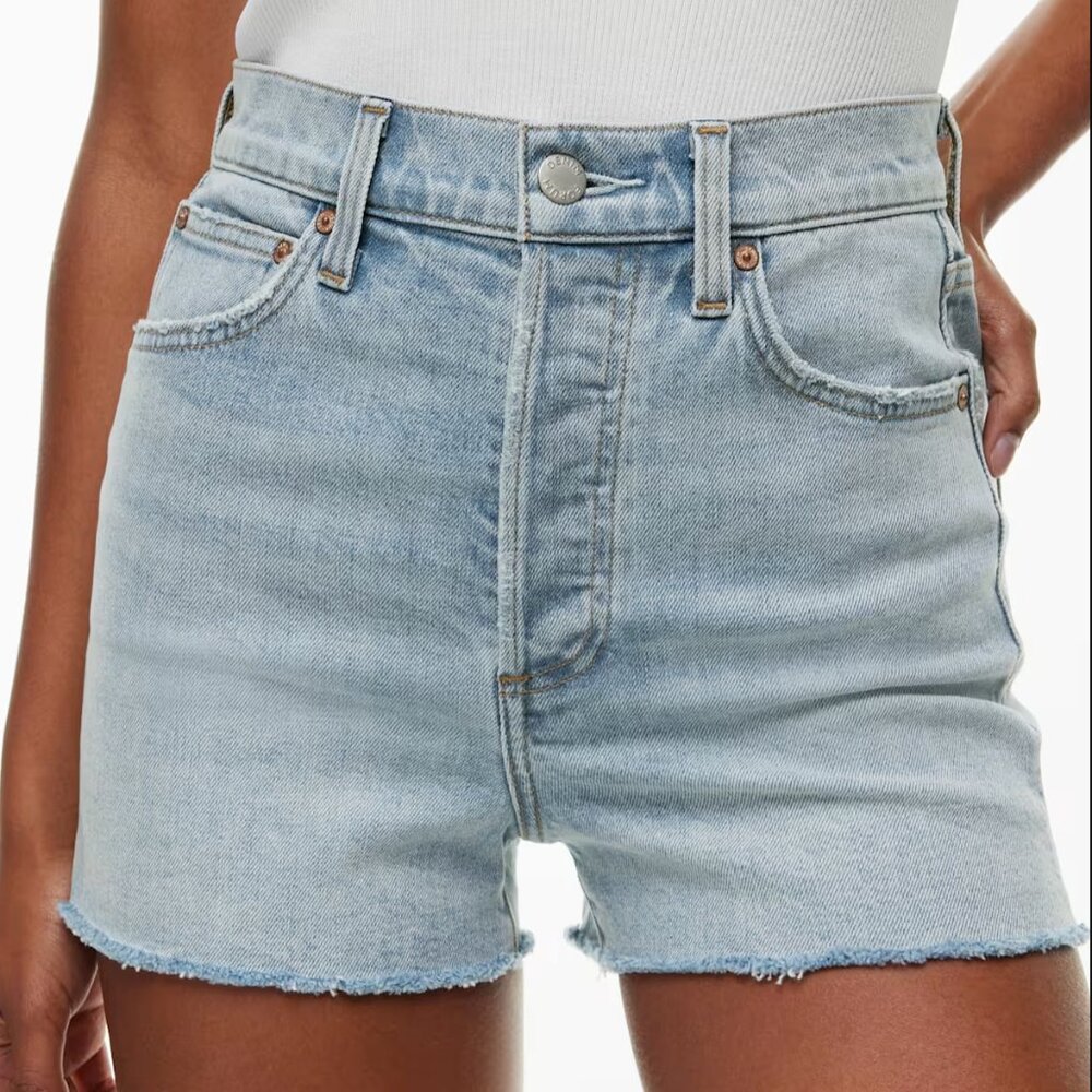 Aritzia Denim Forum The '50s Arlo Hi-rise Denim Short